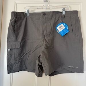 NWT Columbia Men's Gray Shorts, XXL